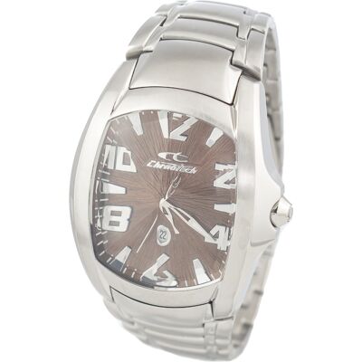 Relógio Analógico CT7988M-65M 41MM (Prateado) - CHRONOTECH Relógio Analógico CT7988M-65M 41MM (Prateado) - CHRONOTECH
