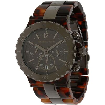 Relógio Analógico MK5501 43MM (Castanho) - MICHAEL KORS Relógio Analógico MK5501 43MM (Castanho) - MICHAEL KORS