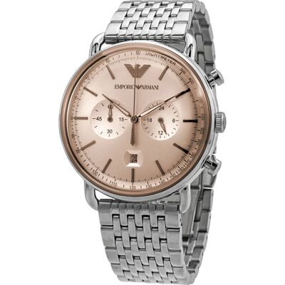 Giorgio Armani Relógio Analógico AR11239 43MM (Cinzento) - ARMANI Giorgio Armani Relógio Analógico AR11239 43MM (Cinzento) - ARMANI