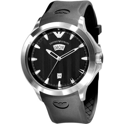 Giorgio Armani Relógio Analógico AR0631 45MM (Prateado) - ARMANI Giorgio Armani Relógio Analógico AR0631 45MM (Prateado) - ARMANI