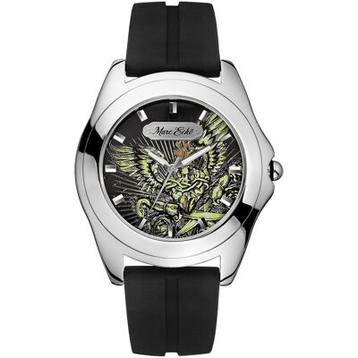 Relógio Analógico E07502G1 48MM (Prateado) - MARC ECKO Relógio Analógico E07502G1 48MM (Prateado) - MARC ECKO