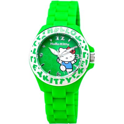 Relógio Analógico HK7143L-18 38MM (Verde) - HELLO KITTY Relógio Analógico HK7143L-18 38MM (Verde) - HELLO KITTY