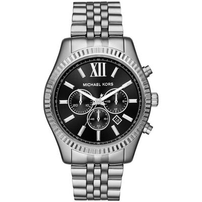 Relógio Analógico MK8602 45MM (Prateado) - MICHAEL KORS Relógio Analógico MK8602 45MM (Prateado) - MICHAEL KORS