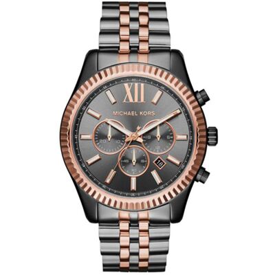 Relógio Analógico MK8561 45MM (Preto) - MICHAEL KORS Relógio Analógico MK8561 45MM (Preto) - MICHAEL KORS