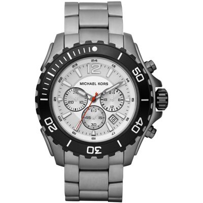 Relógio Analógico MK8230 47MM (Prateado) - MICHAEL KORS Relógio Analógico MK8230 47MM (Prateado) - MICHAEL KORS