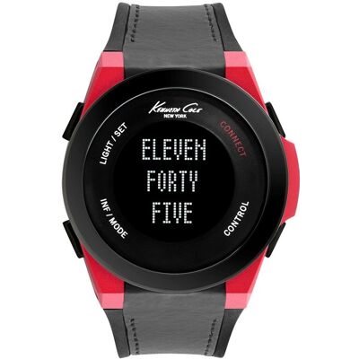 Relógio Digital 10022807 47MM (Vermelho) - KENNETH COLE Relógio Digital 10022807 47MM (Vermelho) - KENNETH COLE