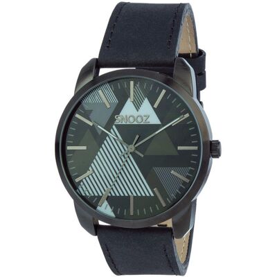 Relógio Analógico SAA1044-68 44MM (Preto) - SNOOZ Relógio Analógico SAA1044-68 44MM (Preto) - SNOOZ