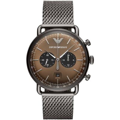 Giorgio Armani Relógio Analógico AR11141 43MM (Cinzento) - ARMANI Giorgio Armani Relógio Analógico AR11141 43MM (Cinzento) - ARMANI