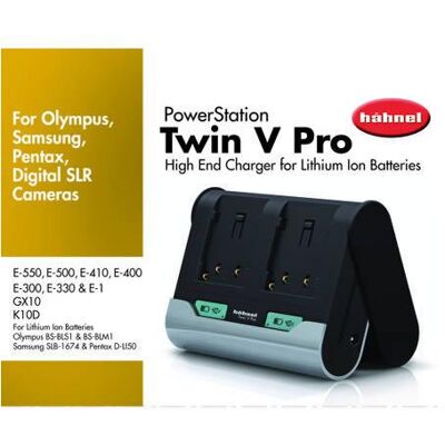 Carregador TWIN V PRO OSP - HAHNEL Carregador TWIN V PRO OSP - HAHNEL