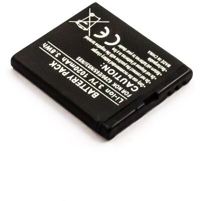 Bateria Compatível BL-5F, BL-6F Nokia (1020mAh) Bateria Compatível BL-5F, BL-6F Nokia (1020mAh)