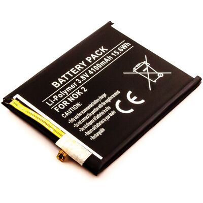 Bateria Compatível 2 Nokia (4100 mAh) Bateria Compatível 2 Nokia (4100 mAh)