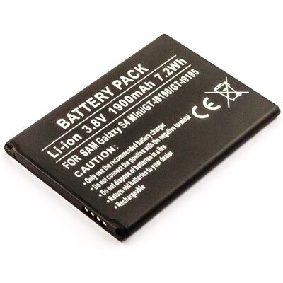 Bateria Samsung Galaxy S4 Mini - 1900mAh Li-Ion Bateria Samsung Galaxy S4 Mini - 1900mAh Li-Ion