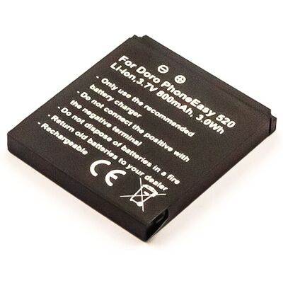 Bateria Compatível DBF-800A, DBF-800B, DBF-800C, DBF-800D Doro (800mAh) Bateria Compatível DBF-800A, DBF-800B, DBF-800C, DBF-800D Doro (800mAh)