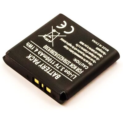 Bateria Compatível BP-6M Nokia (1100mAh) Bateria Compatível BP-6M Nokia (1100mAh)