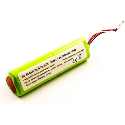 Bateria Compatível Ti-10, Ti-20, Ti20-RBP, Ti-25 FLUKE (2500mAh) Bateria Compatível Ti-10, Ti-20, Ti20-RBP, Ti-25 FLUKE (2500mAh)