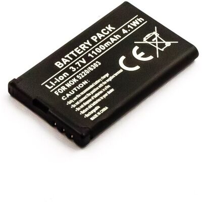 Bateria Compatível BL-5CT Nokia (1100mAh) Bateria Compatível BL-5CT Nokia (1100mAh)