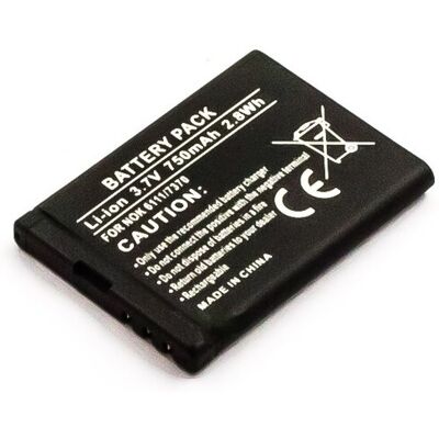 Nokia - 6111/7370 - 3.7V - 750mAh - Bateria Nokia - 6111/7370 - 3.7V - 750mAh - Bateria