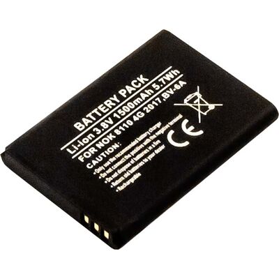 Bateria Compatível BV-6A Nokia (1500mAh) Bateria Compatível BV-6A Nokia (1500mAh)