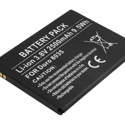 Bateria Compatível 8035 3,8V Doro (2500mAh) Bateria Compatível 8035 3,8V Doro (2500mAh)