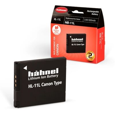 Bateria p/ Câmara HL-11L Canon - HAHNEL Bateria p/ Câmara HL-11L Canon - HAHNEL