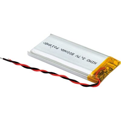 NIMO Bateria de Polímero de Lítio - 3,7V 500mAh NIMO Bateria de Polímero de Lítio - 3,7V 500mAh