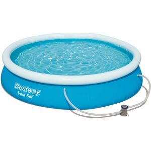 Piscina Fast Set 5377L + Bomba de Filtro (366 x 76 cm) - BESTWAY 57274 Piscina Fast Set 5377L + Bomba de Filtro (366 x 76 cm) - BESTWAY 57274