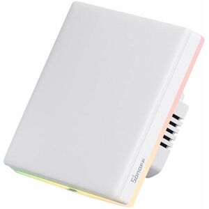 Interruptor (1 Gang) Smart Wi-Fi Touch Encastre c/ RGB + Vibração + Som - SONOFF TX Ultimate Interruptor (1 Gang) Smart Wi-Fi Touch Encastre c/ RGB + Vibração + Som - SONOFF TX Ultimate