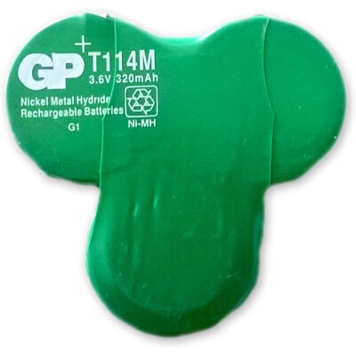Pilha Acumuladora Ni-Mh 320mAh 3,6V GP Pilha Acumuladora Ni-Mh 320mAh 3,6V GP