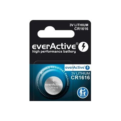 Pilha Lithium 3V CR1616 - everActive Pilha Lithium 3V CR1616 - everActive