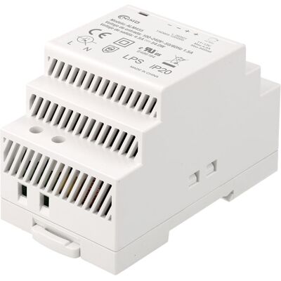 Fonte de Alimentação de Comutação DIN 12V / 4,5A / 54W (IP67) - NIMO Fonte de Alimentação de Comutação DIN 12V / 4,5A / 54W (IP67) - NIMO