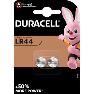 Blister 2x Pilhas Alcalinas G13/LR44/A76/L1154/157 - DURACELL Blister 2x Pilhas Alcalinas G13/LR44/A76/L1154/157 - DURACELL