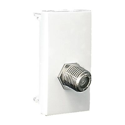 Módulo c/ Conector Coaxial Tipo F - EFAPEL Módulo c/ Conector Coaxial Tipo F - EFAPEL