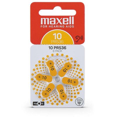 Pilha p/ Aparelho Auditivo PR70 - MAXELL Pilha p/ Aparelho Auditivo PR70 - MAXELL