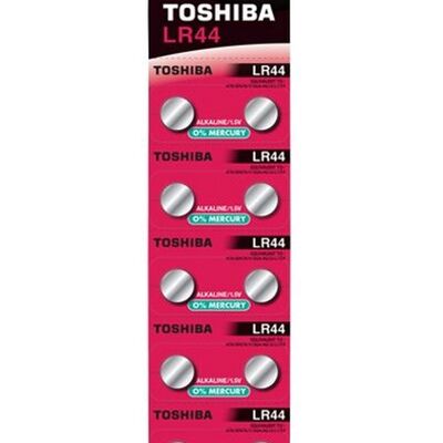 Pilha LR44 1,5V - TOSHIBA Pilha LR44 1,5V - TOSHIBA