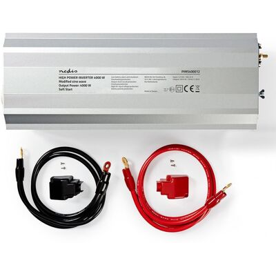 Conversor 12V -> 220V 4000W Shuck - NEDIS Conversor 12V -> 220V 4000W Shuck - NEDIS