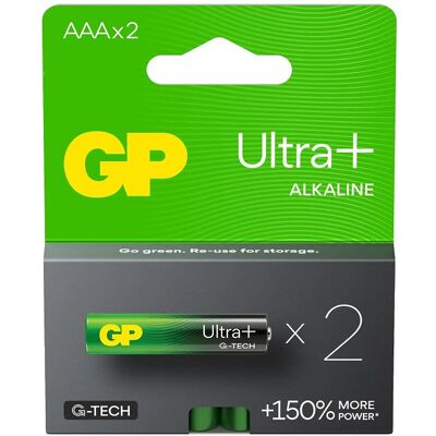GP Batteries GP Ultra Plus Pilhas AAA - Pilha GP Batteries GP Ultra Plus Pilhas AAA - Pilha