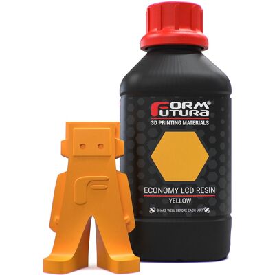 FormFutura - Economy LCD Resin - Amarelo - 1000ml - Resin FormFutura - Economy LCD Resin - Amarelo - 1000ml - Resin