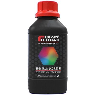 Resina Base p/ Mistura de Cores p/ Impressão 3D LCD 1000ml - FORMFUTURA Resina Base p/ Mistura de Cores p/ Impressão 3D LCD 1000ml - FORMFUTURA