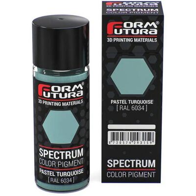 Pigmento p/ Resina Spectrum LCD 25gr (Turquesa Pastel RAL 6034) - FORMFUTURA Pigmento p/ Resina Spectrum LCD 25gr (Turquesa Pastel RAL 6034) - FORMFUTURA