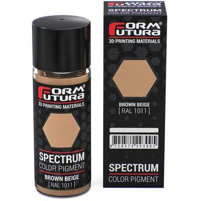 Pigmento p/ Resina Spectrum LCD 25gr (Castanho Bege RAL 1011) - FORMFUTURA Pigmento p/ Resina Spectrum LCD 25gr (Castanho Bege RAL 1011) - FORMFUTURA