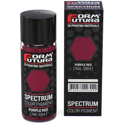 Pigmento p/ Resina Spectrum LCD 25gr (Vermelho Puro RAL 3004) - FORMFUTURA Pigmento p/ Resina Spectrum LCD 25gr (Vermelho Puro RAL 3004) - FORMFUTURA