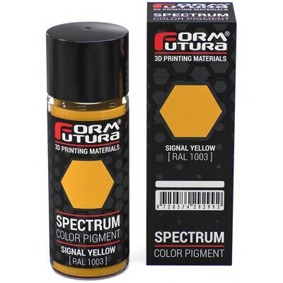 Pigmento p/ Resina Spectrum LCD 25gr (Sinal Amarelo RAL 1003) - FORMFUTURA Pigmento p/ Resina Spectrum LCD 25gr (Sinal Amarelo RAL 1003) - FORMFUTURA