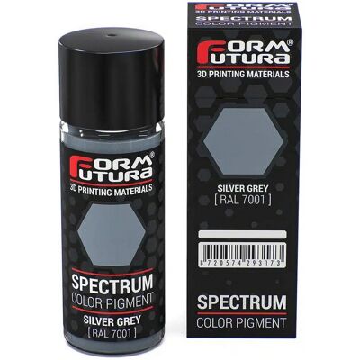 Pigmento p/ Resina Spectrum LCD 25gr (Cinzento Prata RAL 7001) - FORMFUTURA Pigmento p/ Resina Spectrum LCD 25gr (Cinzento Prata RAL 7001) - FORMFUTURA