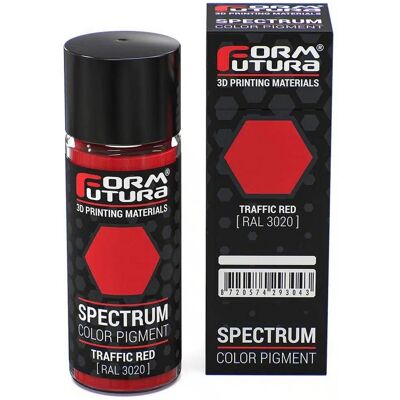 Pigmento p/ Resina Spectrum LCD 25gr (Traffic Red RAL 3020) - FORMFUTURA Pigmento p/ Resina Spectrum LCD 25gr (Traffic Red RAL 3020) - FORMFUTURA