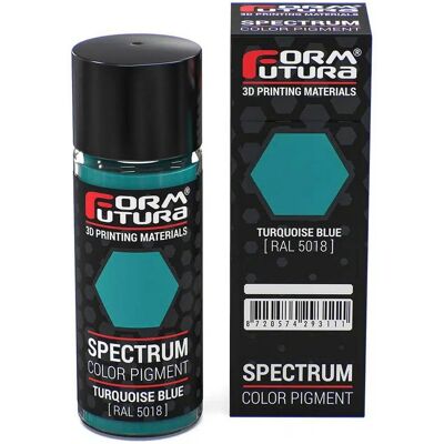 Pigmento p/ Resina Spectrum LCD 25gr (Azul Turquesa RAL 5018) - FORMFUTURA Pigmento p/ Resina Spectrum LCD 25gr (Azul Turquesa RAL 5018) - FORMFUTURA