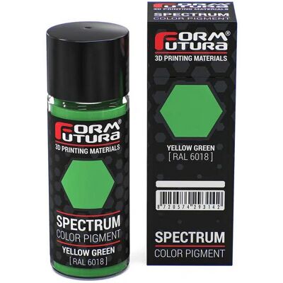 Pigmento p/ Resina Spectrum LCD 25gr (Verde Amarelo RAL 6018) - FORMFUTURA Pigmento p/ Resina Spectrum LCD 25gr (Verde Amarelo RAL 6018) - FORMFUTURA