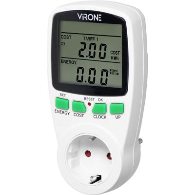 Virone - EM-1 (GS) - 2 Tarifas - Display LCD - Medidor de energia Virone - EM-1 (GS) - 2 Tarifas - Display LCD - Medidor de energia