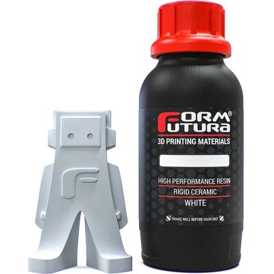 Resina Cerâmica de Alto Desempenho p/ Impressão 3D 750ml (Branco) - FORMFUTURA Resina Cerâmica de Alto Desempenho p/ Impressão 3D 750ml (Branco) - FORMFUTURA