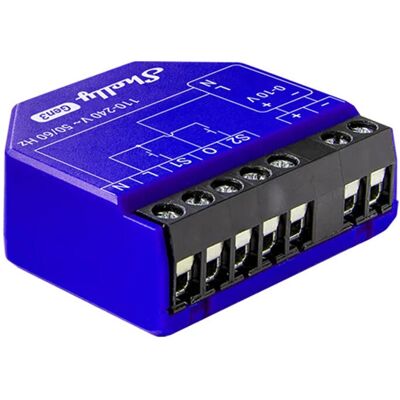 Módulo Inteligente Controlador Drimmer 0/1-10V Wi-Fi/Bluetooh - Shelly Dimmer 0/1-10V PM Gen3 Módulo Inteligente Controlador Drimmer 0/1-10V Wi-Fi/Bluetooh - Shelly Dimmer 0/1-10V PM Gen3
