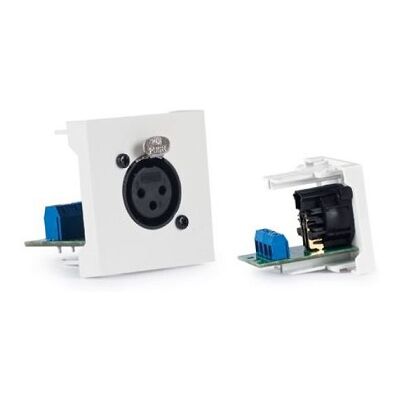 Fonestar - XLR H - XLR fêmea - Conector de painel Fonestar - XLR H - XLR fêmea - Conector de painel